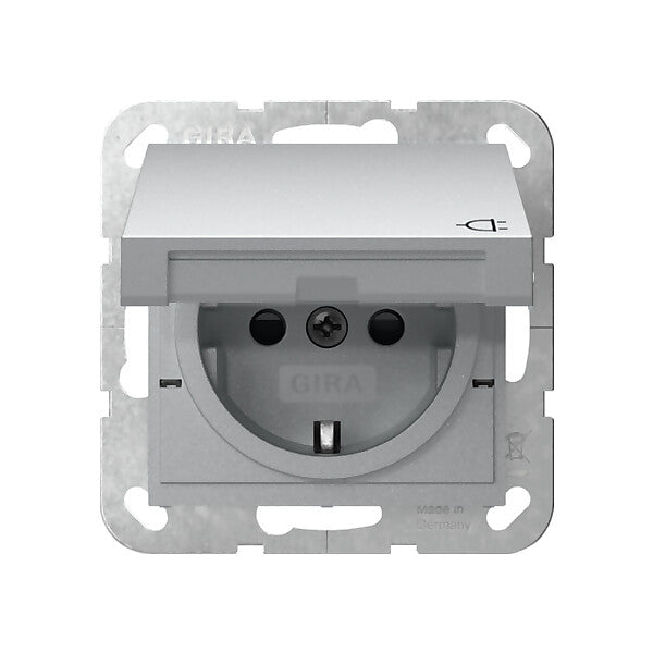 Gira Steckdose KD Alu 441426